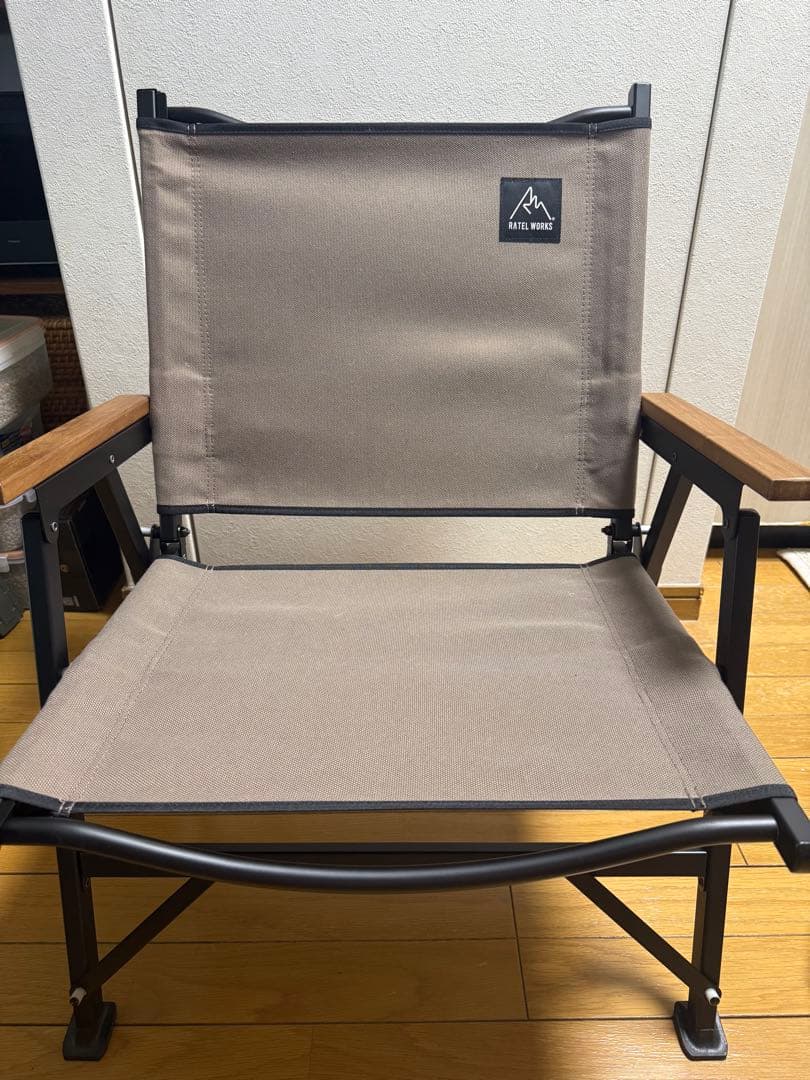 ラーテルワークス　STORAGE COMPACT CHAIR 2脚セット