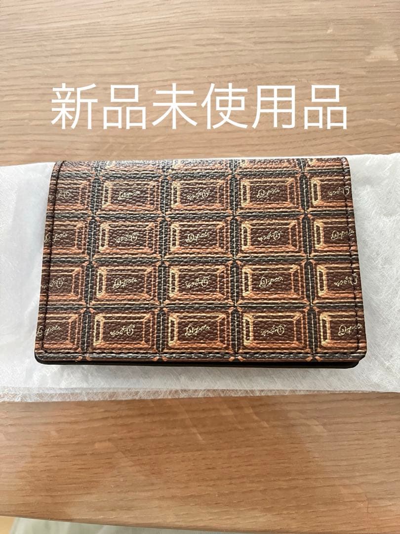 Q-pot 板チョコ カードケース 名刺入れ