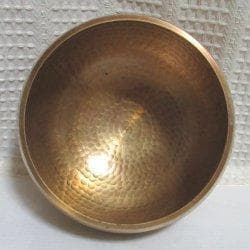 シンギングボウル(槌目) 912g ヒーリング　チャクラボウル　密教法具
