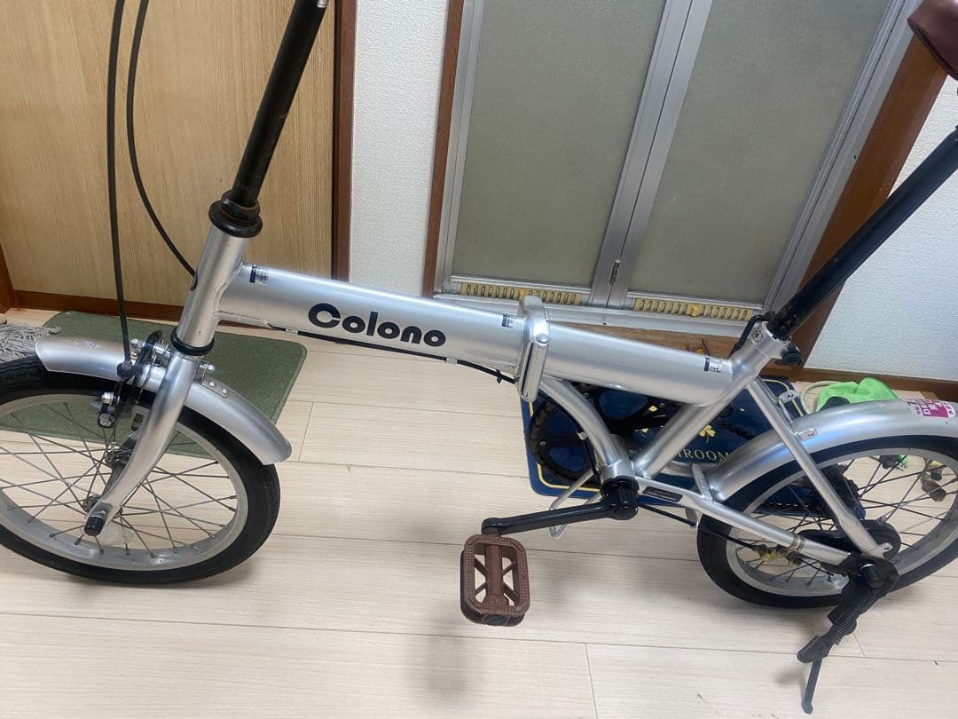Colono 折りたたみ自転車 シルバー