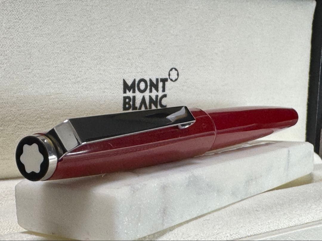 【極美品】モンブラン No300 万年筆ボルドー軸　コンバーター付