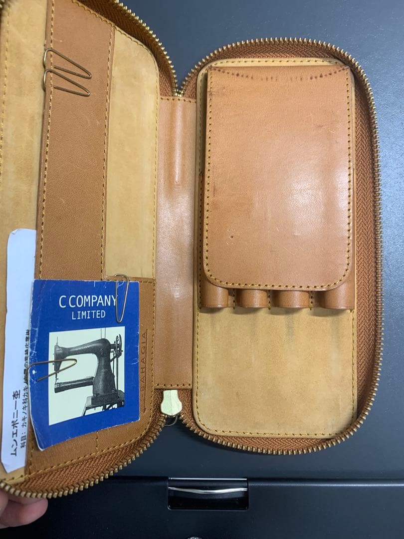 【と。】バハギア&クラフト ラウンドジップペンケース(プエブロ)