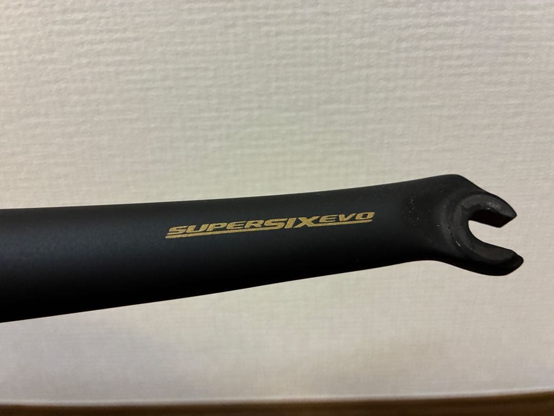 SUPERSIX EVO NANO BLACK INC.フロントフォーク