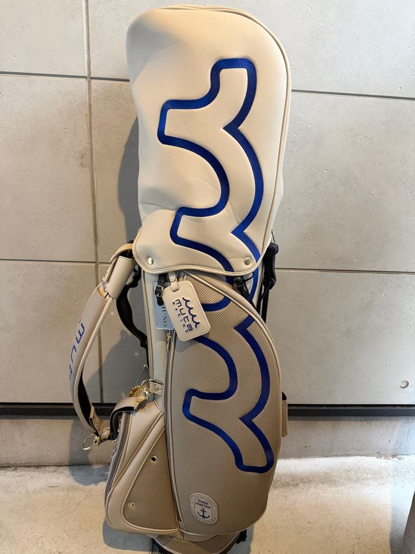 muta ベージュ キャディバッグ