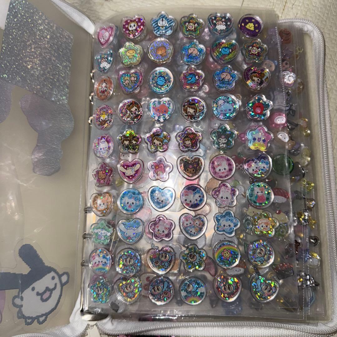 シール 帳完成形一冊 ストラップ付き