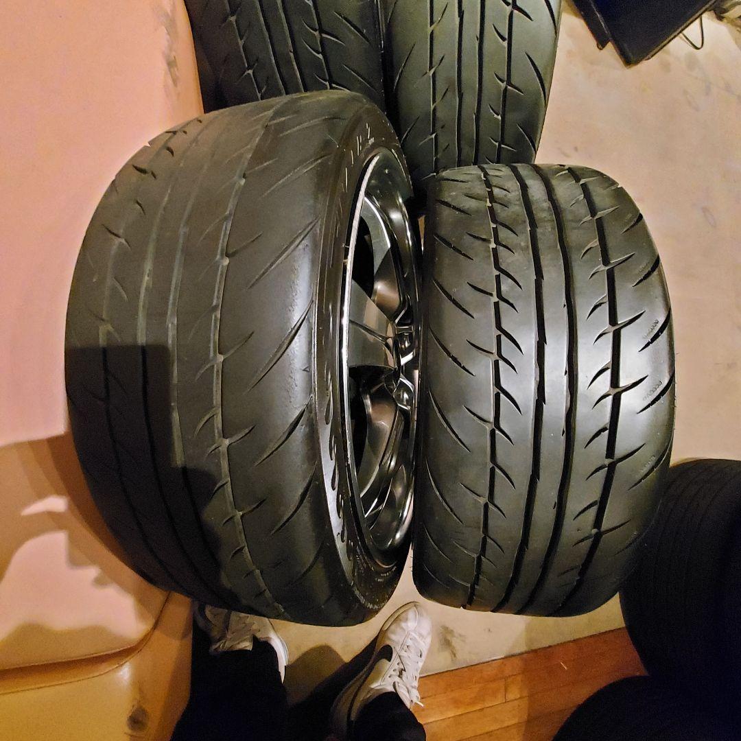 work 深リム18インチホイール+グリップタイヤ！　クラウン　アメ車　シルビア