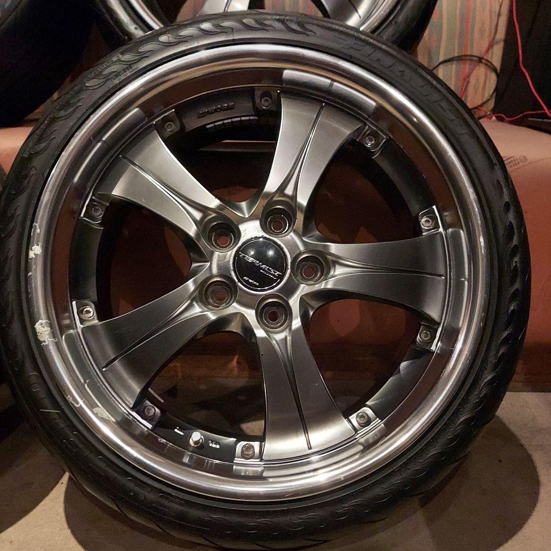 work 深リム18インチホイール+グリップタイヤ！　クラウン　アメ車　シルビア