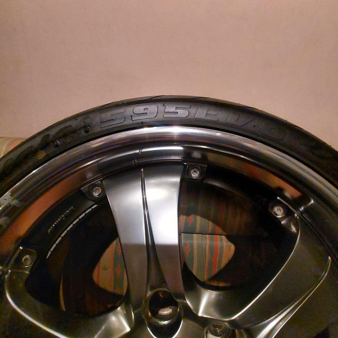 work 深リム18インチホイール+グリップタイヤ！　クラウン　アメ車　シルビア