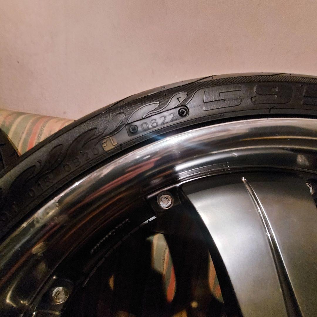 work 深リム18インチホイール+グリップタイヤ！　クラウン　アメ車　シルビア