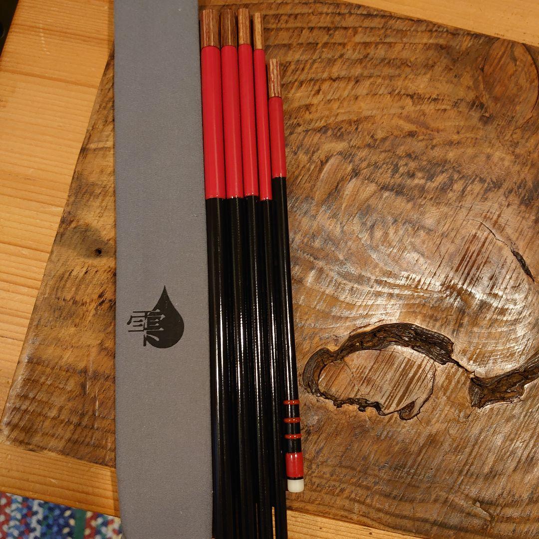 雫　紅6尺8尺　タナゴ、小物竿　激レア