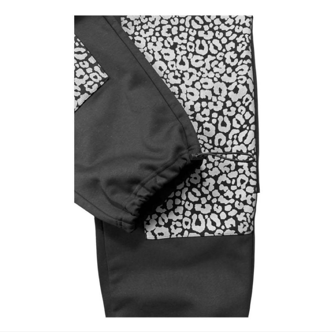 スターチーム　スウェットパンツ　黒　レオパード　S