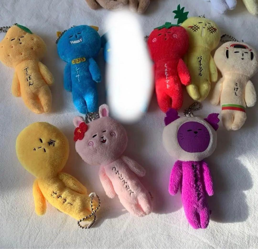 ゆきおご当地マスコットまとめ売り 16個 おまけ4個USED 計20個