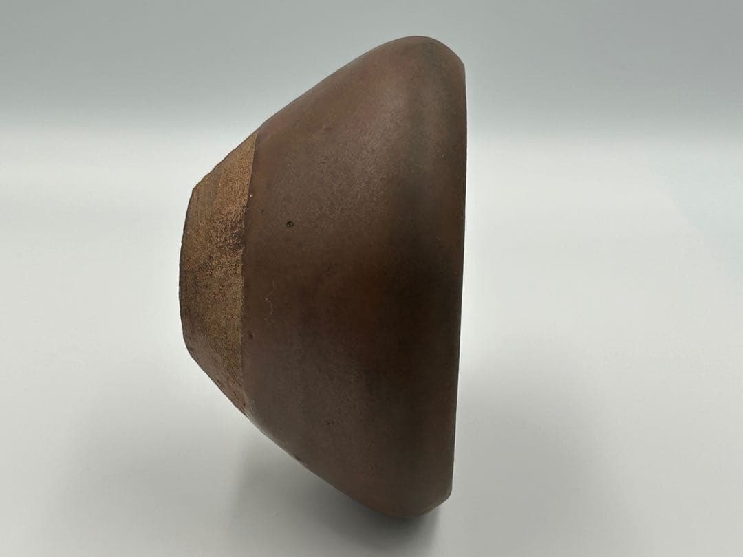 ★0011　宋時代　建窯 柿红釉天目茶碗 ★茶道具 茶器 唐物天目中国美術