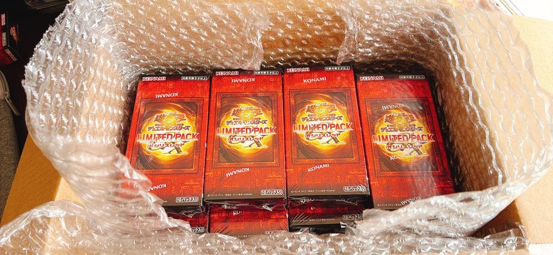 【遊戯王】新品未開封 LIMITED PACK GX オシリスレッド 12BOX