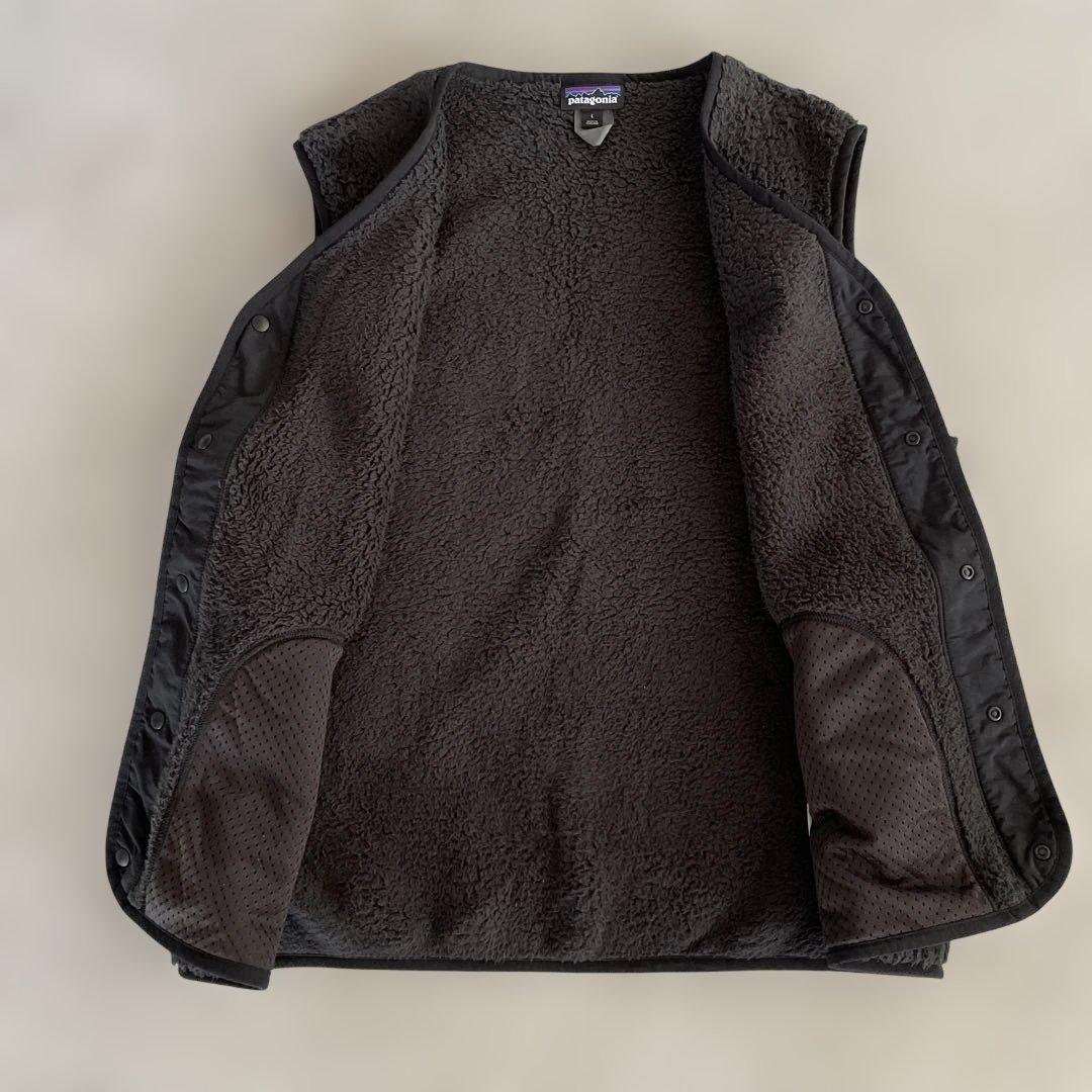 【美品】Patagonia Ｌ　黒 ベスト メンズ ロスガトス ベスト