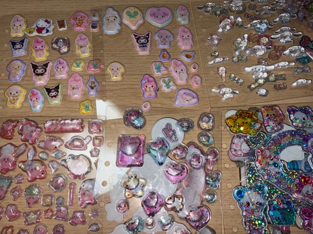 4冊！シール帳完成品＋未開封シール＋シール台帳