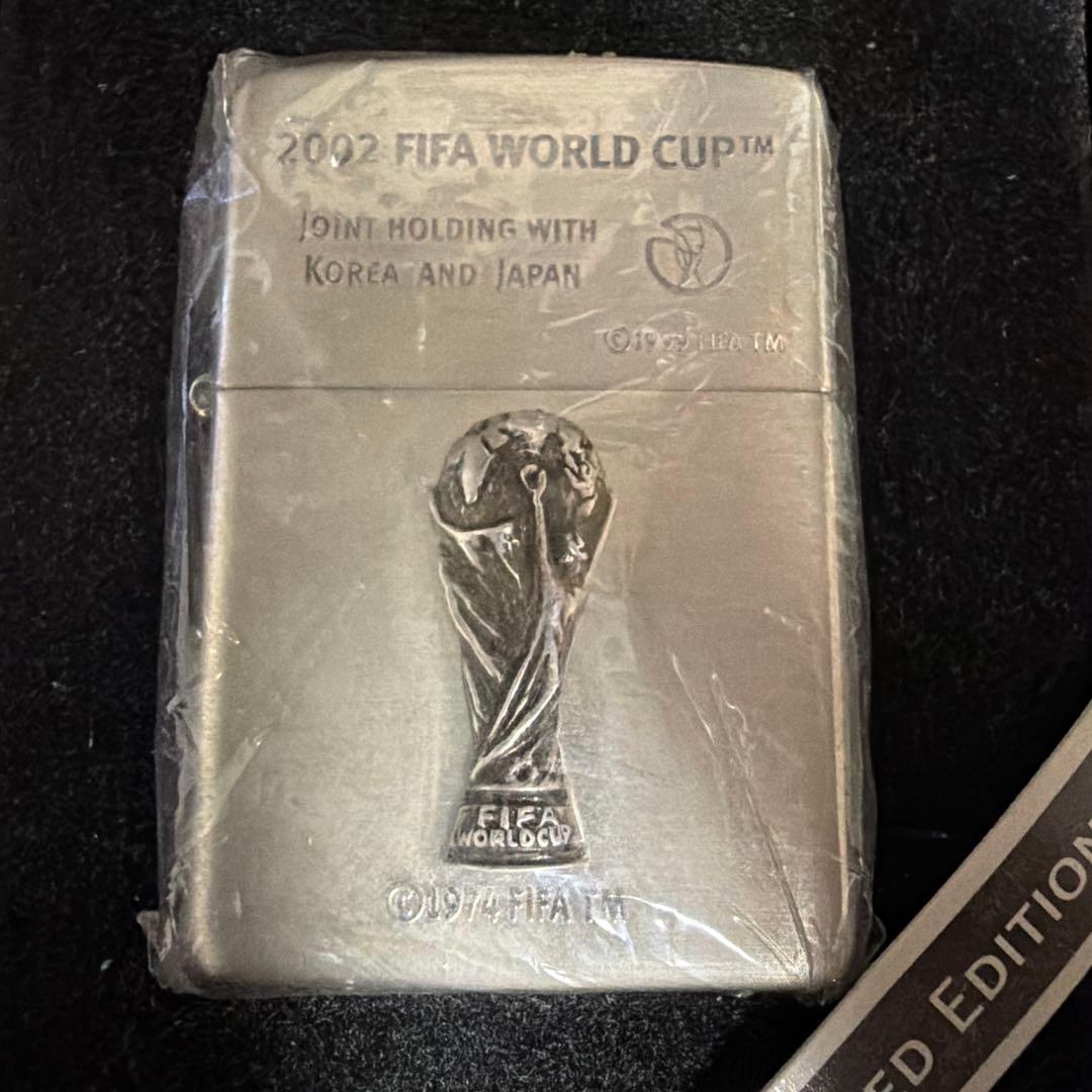 純銀 スターリングシルバー FIFA日韓ワールドカップ100個限定 ZIPPO