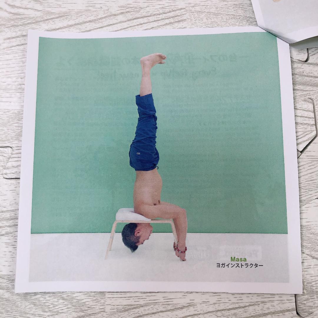 ヨガヘッドスタンド Feet up ヨガワークス