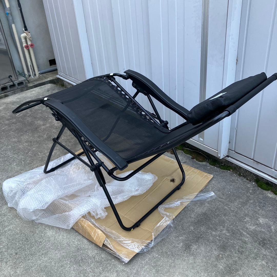 コールマン　リクライニング　メッシュチェア　ブラック　本体重量8.8Kg