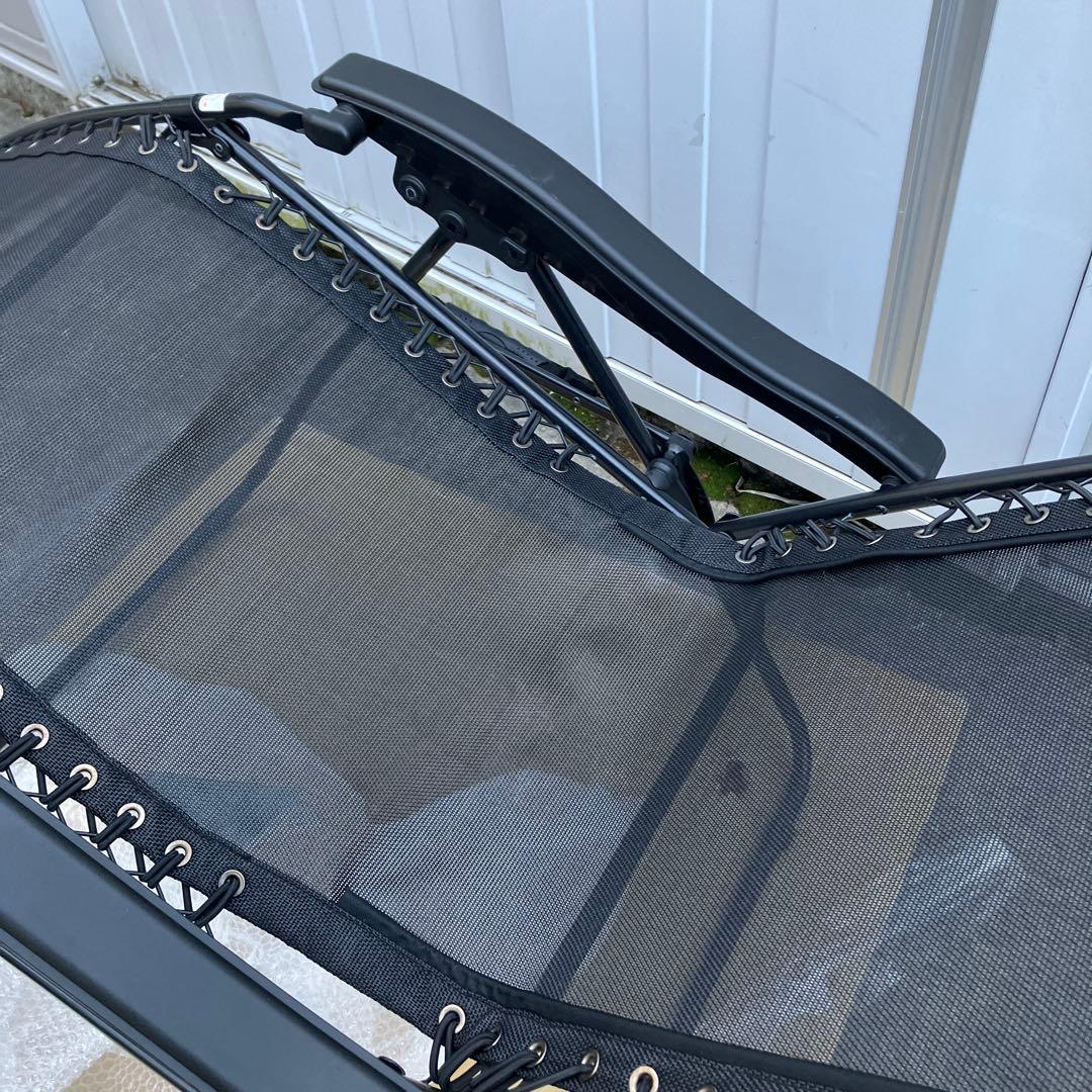 コールマン　リクライニング　メッシュチェア　ブラック　本体重量8.8Kg