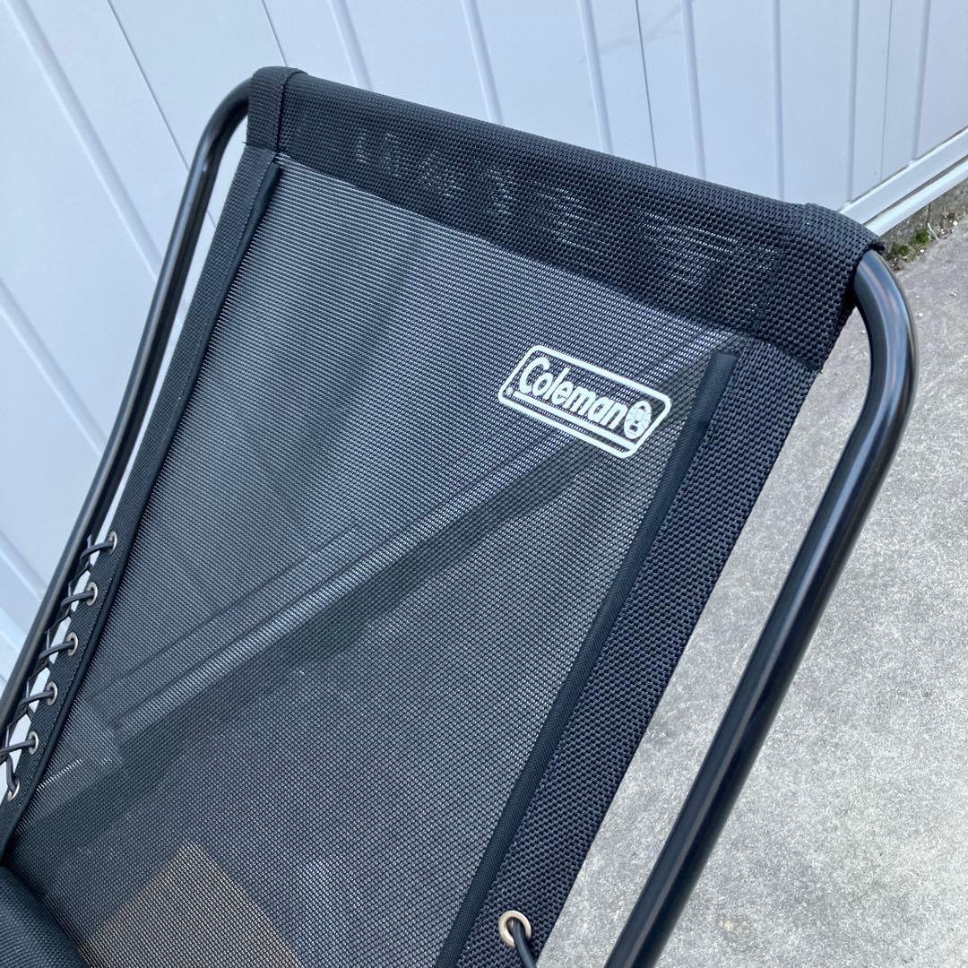 コールマン　リクライニング　メッシュチェア　ブラック　本体重量8.8Kg