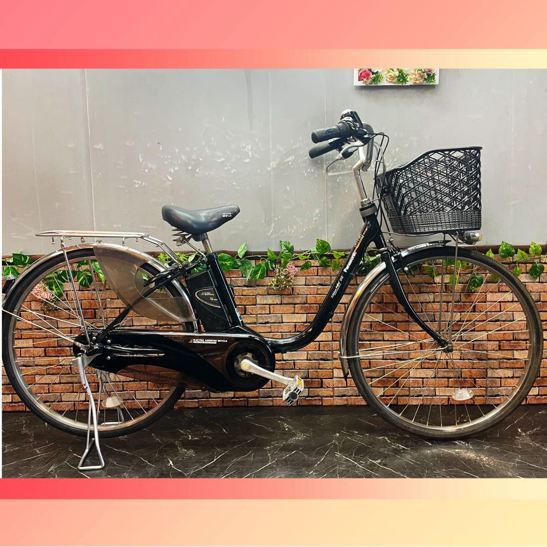 【83】電動自転車 Panasonic lithium vivi DX ブラック