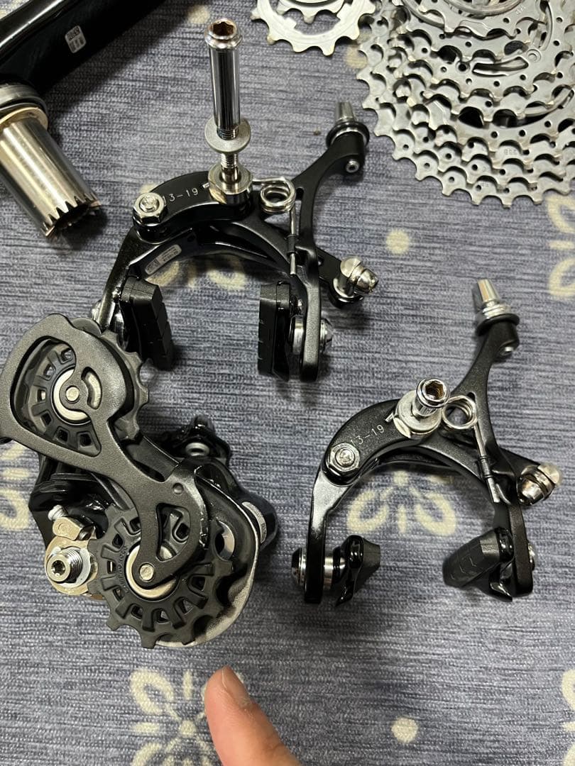 11/3値下げ　カンパニョーロ　ポテンザ　コンポセット campagnolo