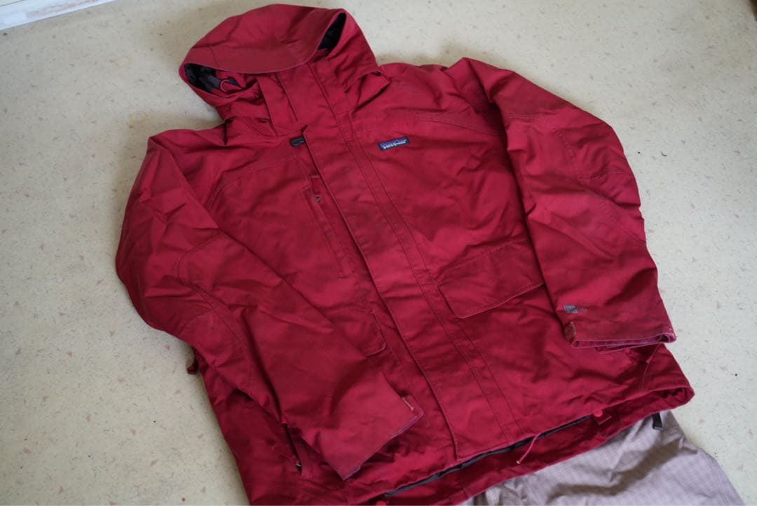 Patagonia サイドウォール メンズ　スキーウェアセット　スノーボード