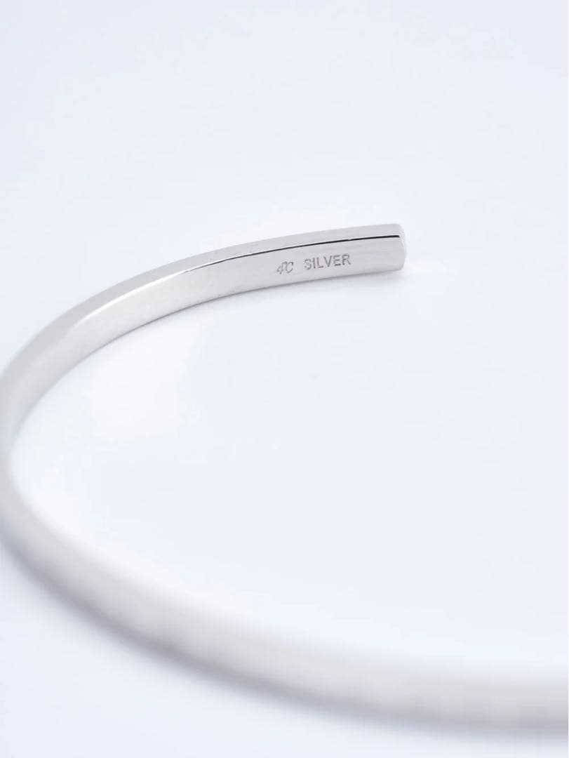 Kashima Antlers × 4℃ バングル（シルバー）　ブレスレット