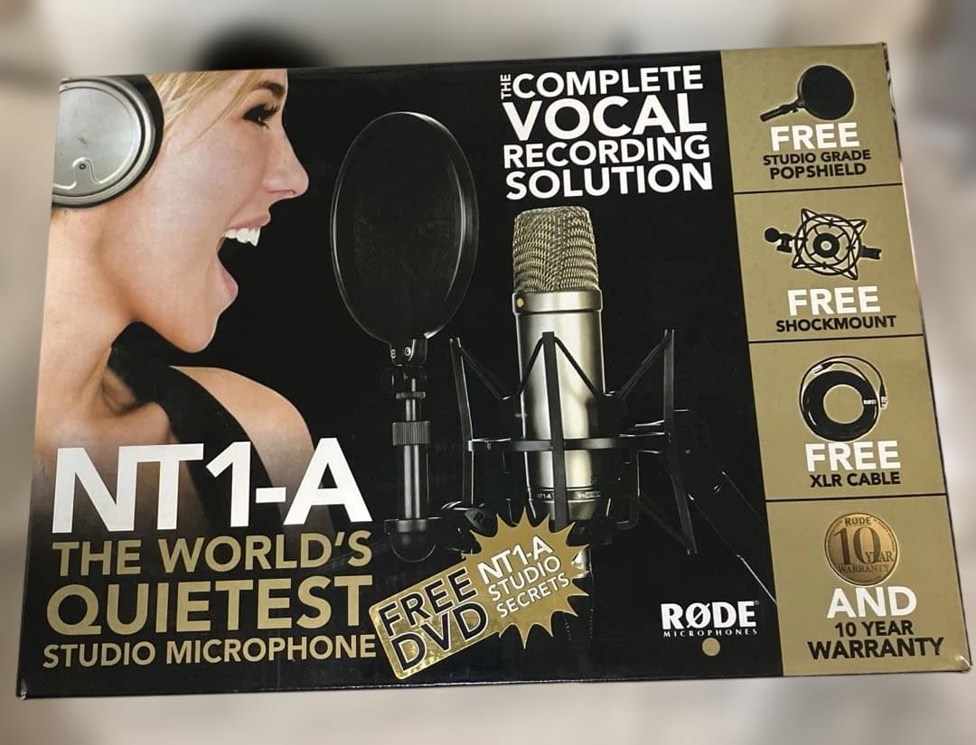 RØDE NT1-A コンデンサーマイク　ショックマウント　ポップシールド