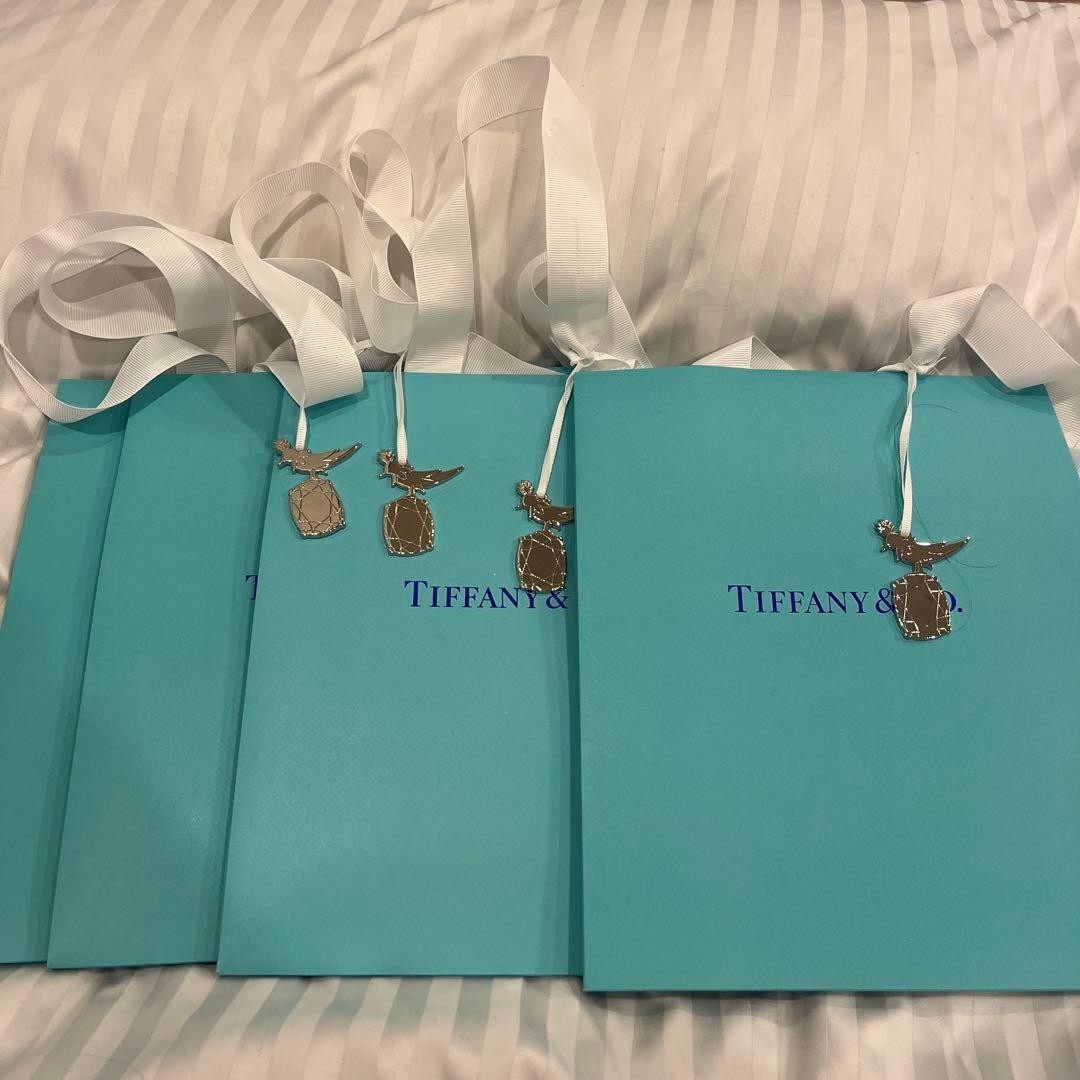 Tiffany & Co. ターコイズショッパー4枚セット
