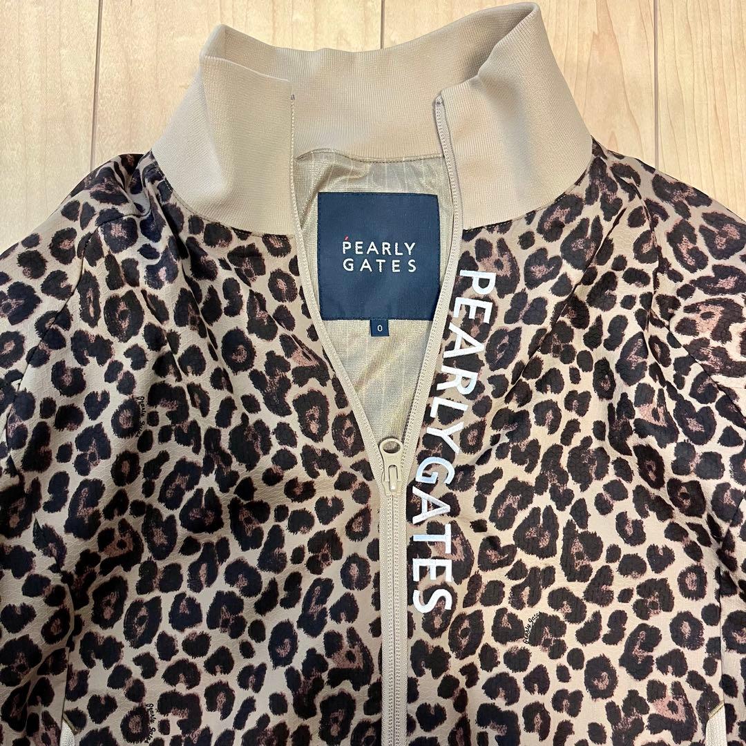 PEARLY GATES パーリーゲイツ ヒョウ柄 ブルゾン ゴルフウェア