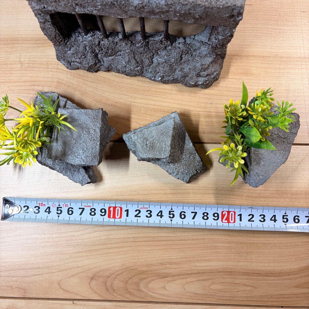 [3] 月光堂 監獄 シェルター ロック オマケ付 (爬虫類/レオパ)