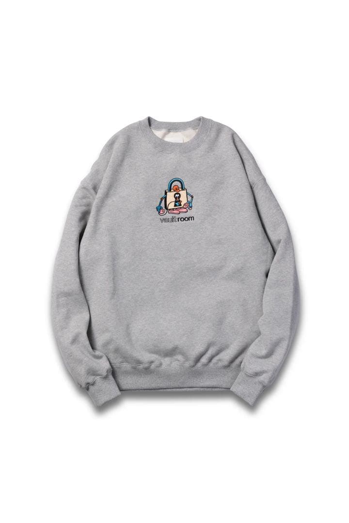 ミ*ー様 VAULTROOM ICON CREWNECK グレー