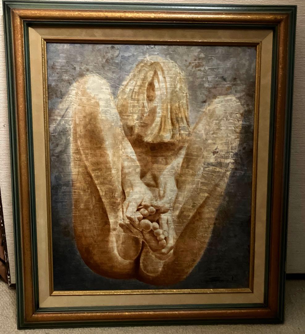 海外アーティスト 人物画 本日で終了