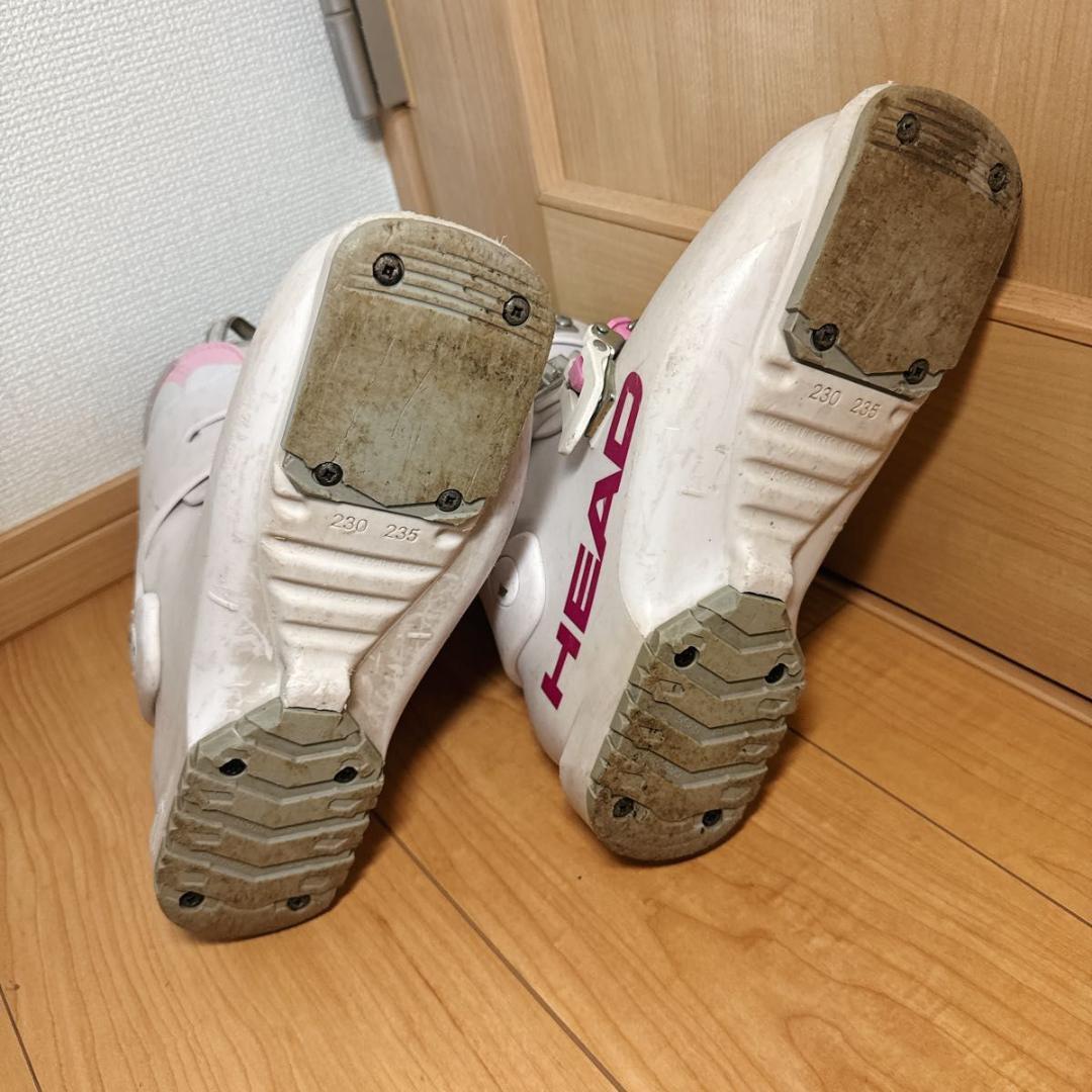 ROXYロキシー スキー4点セット130cm ROSSIGNOL HEAD 美品