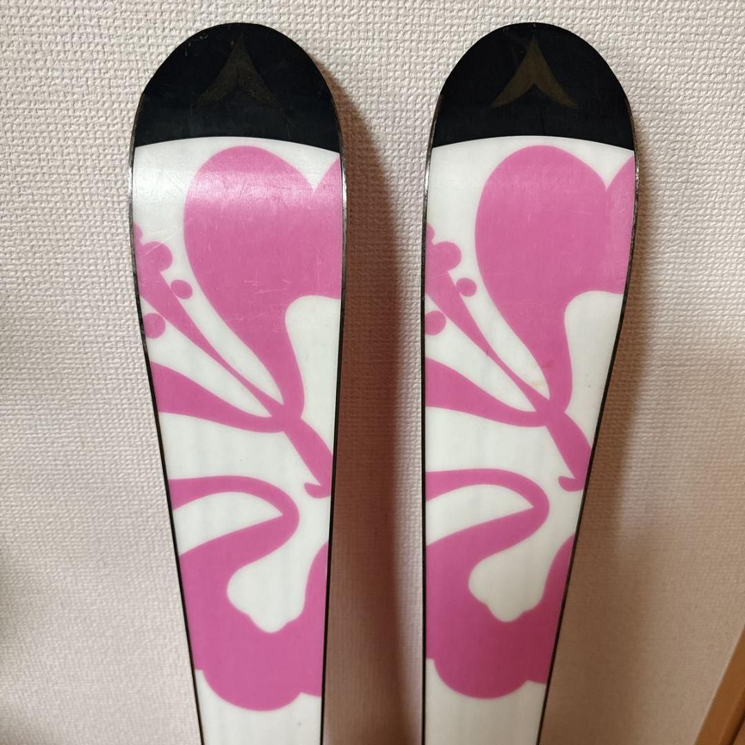 ROXYロキシー スキー4点セット130cm ROSSIGNOL HEAD 美品