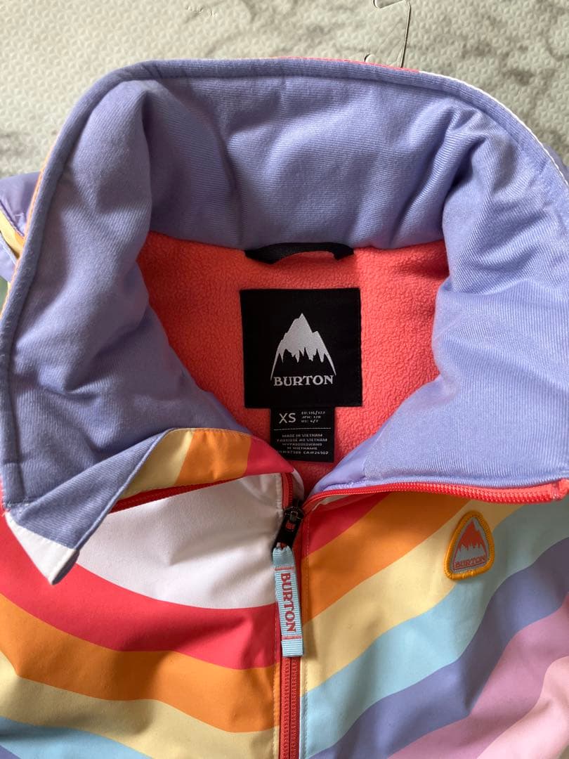 BURTON スキーウェアセット レインボー120