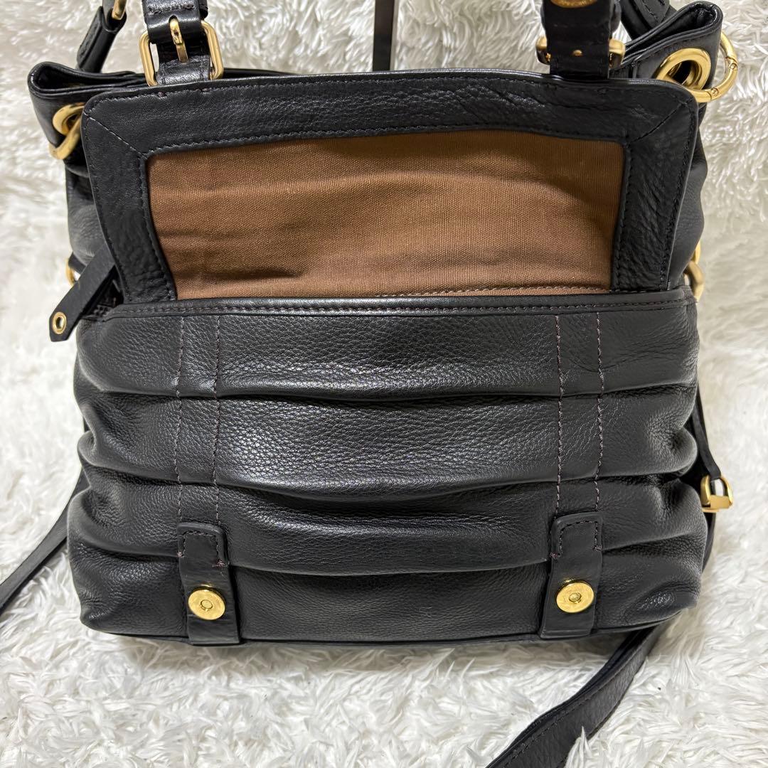 美品✨コールハーン Archive Leather Shoulder Bag