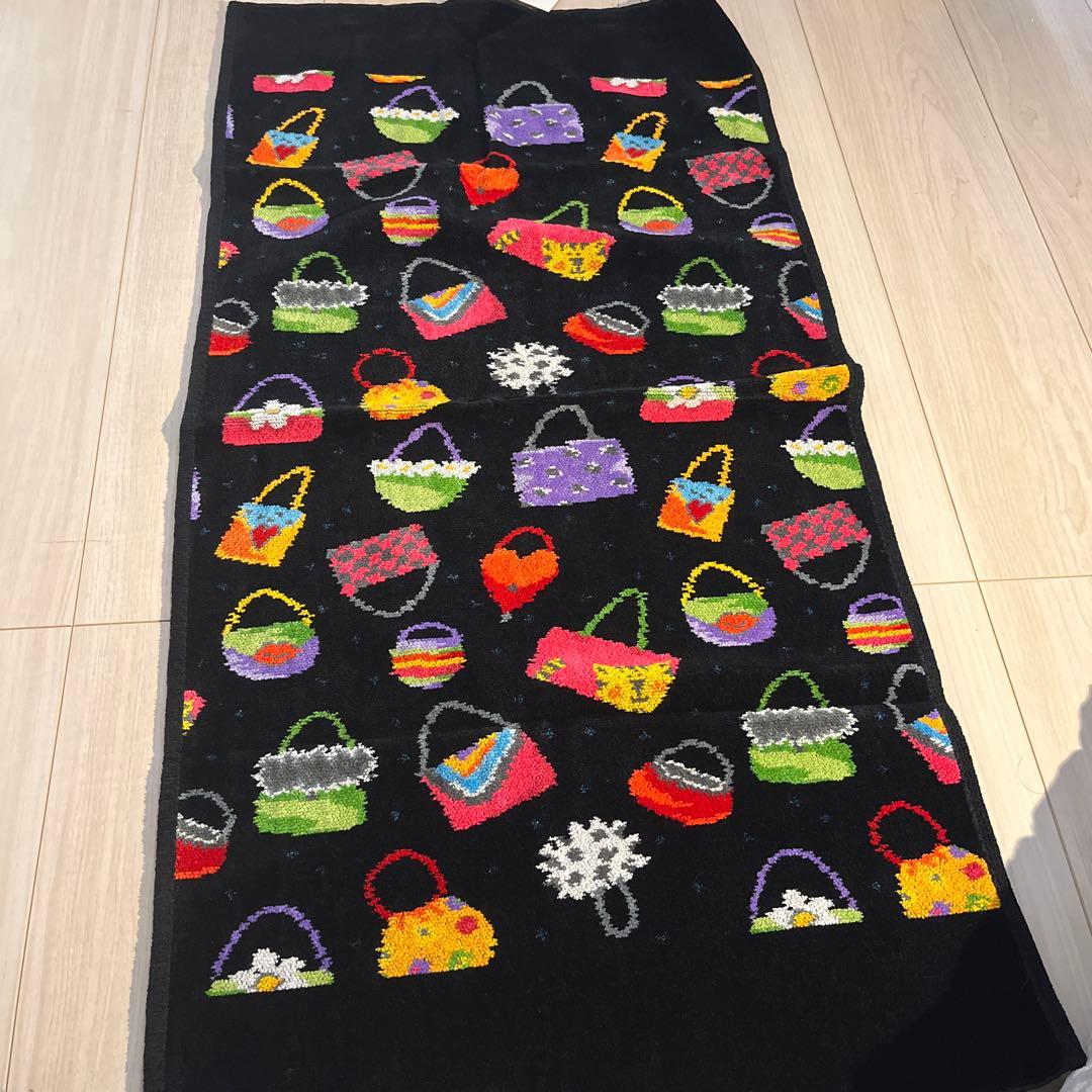 フェイラーカラフルバッグ刺繍 ロングタオル