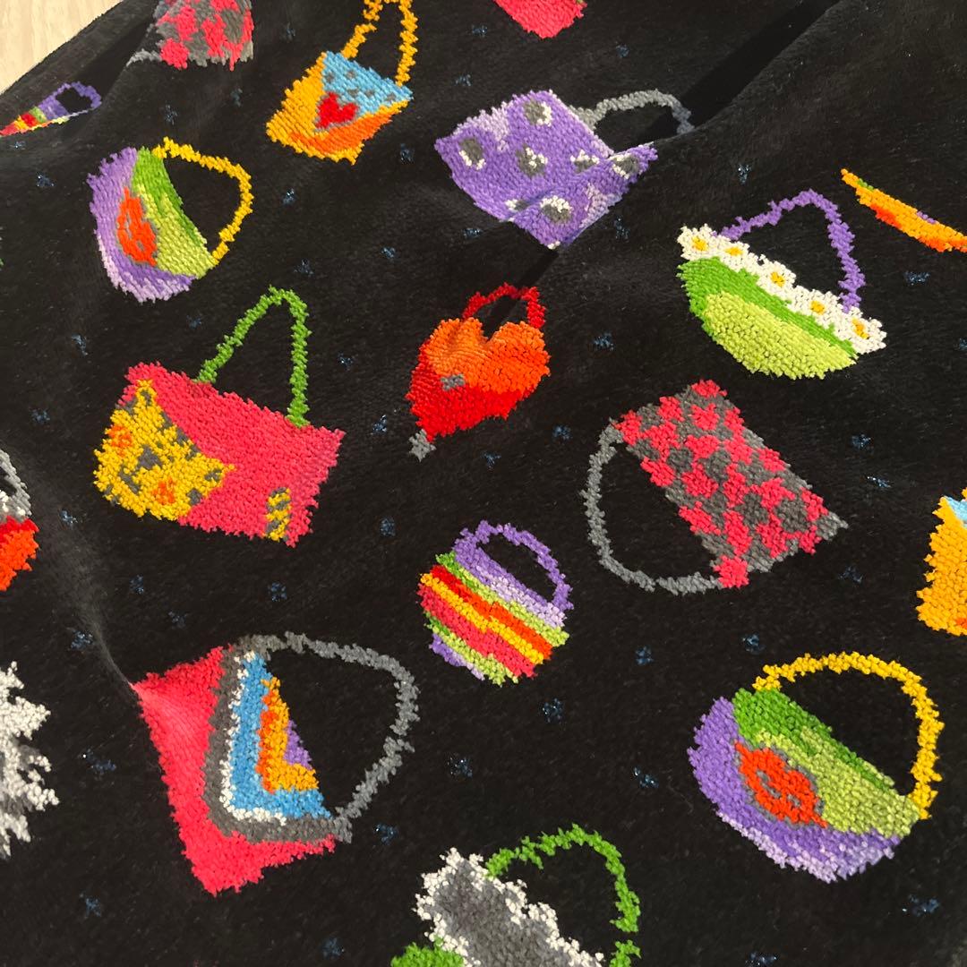 フェイラーカラフルバッグ刺繍 ロングタオル