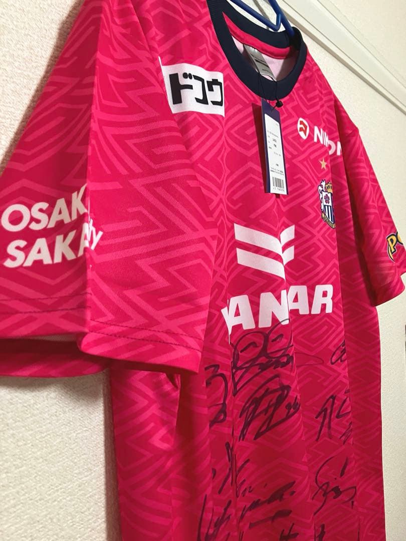 ♦︎新品♦︎セレッソ大阪Lサイズサイン入りユニフォーム