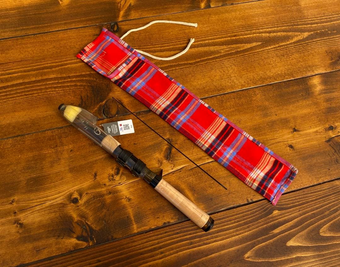 トラウトロッド　5ft9inch テレスコロッド　渓流釣り　天然木グリップ