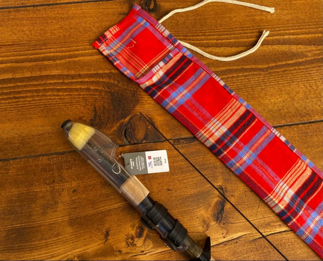 トラウトロッド　5ft9inch テレスコロッド　渓流釣り　天然木グリップ