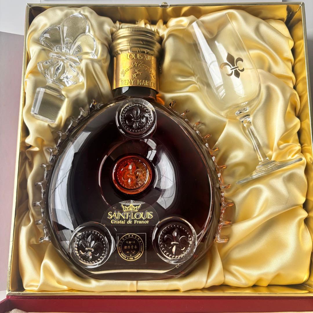 レミーマルタン ルイ13世 金ボトル 替栓 バカラグラス 750ml