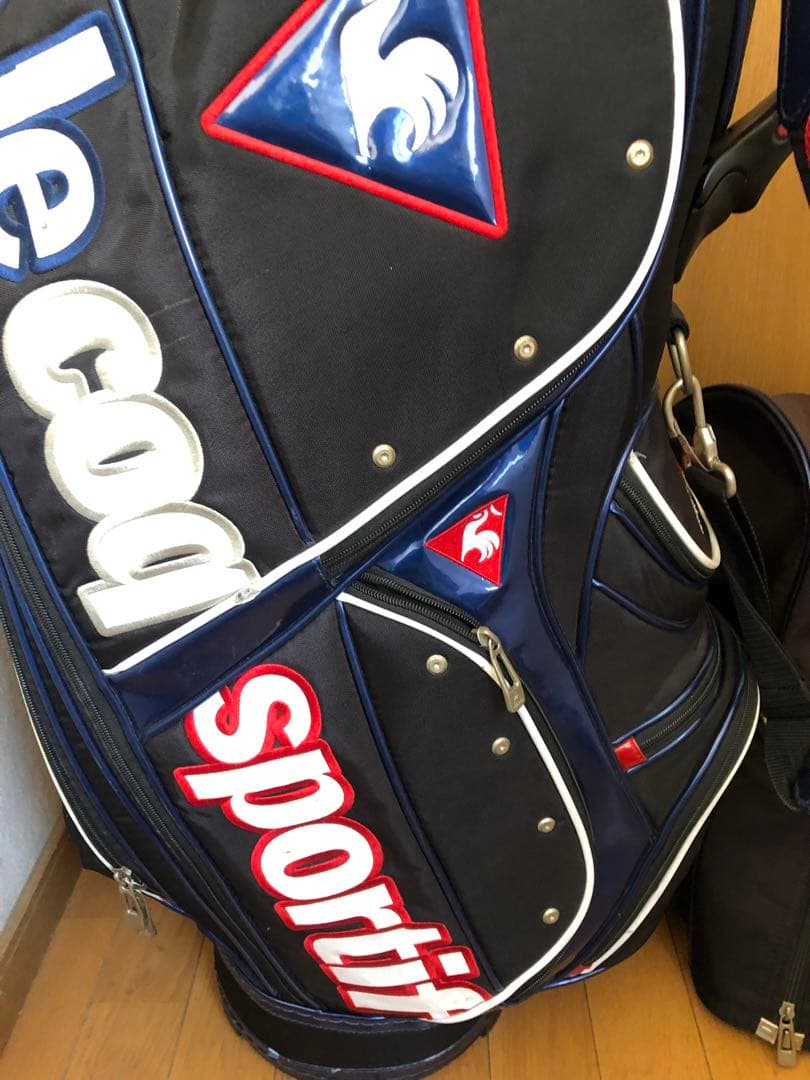 【送料込み】希少廃盤品　ルコックスポルティフ　キャディバッグ　ゴルフバッグ