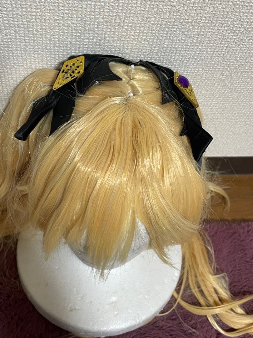 原神 フィッシュル コスプレ 衣装 喵屋小铺 猫屋　ウィッグ　靴