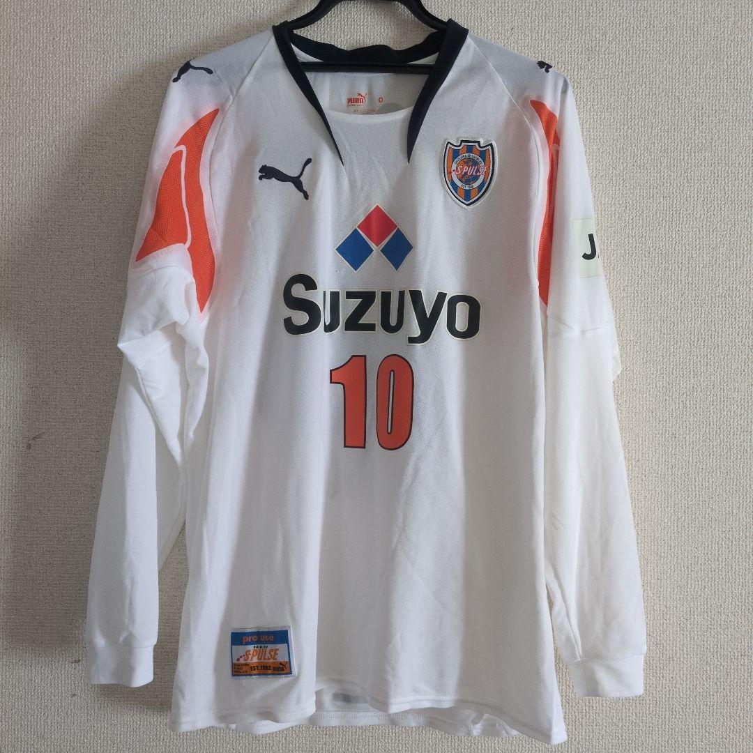 清水エスパルス 2008 アウェイ 藤本淳吾 選手用 選手支給品 ユニフォーム