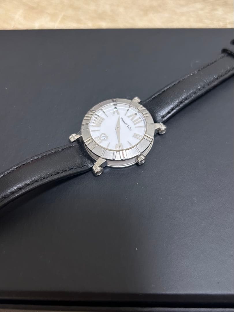 【訳ありジャンク品】Tiffany & Co. シルバー 時計