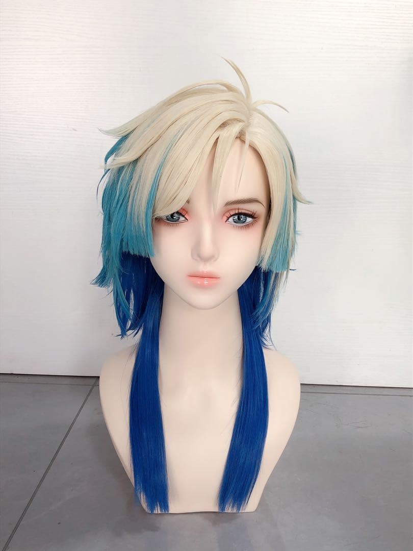 ブルーロック　カイザー　コスプレ　セット済みウィッグ　完成ウィッグ